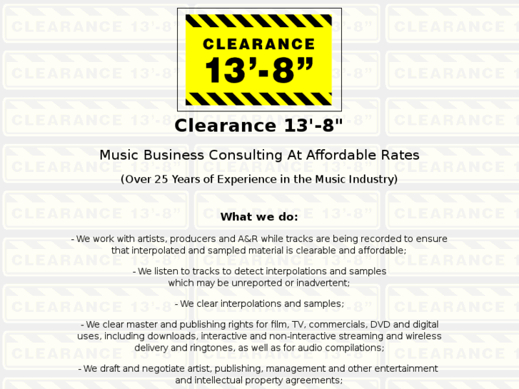 www.clearance13-8.com