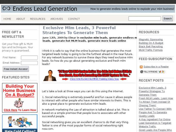 www.endlessleadgeneration.com
