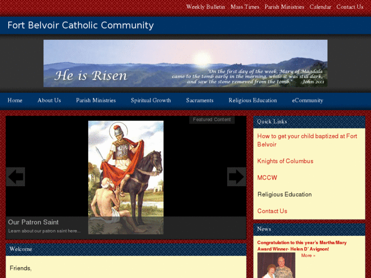 www.fortbelvoircatholiccommunity.com