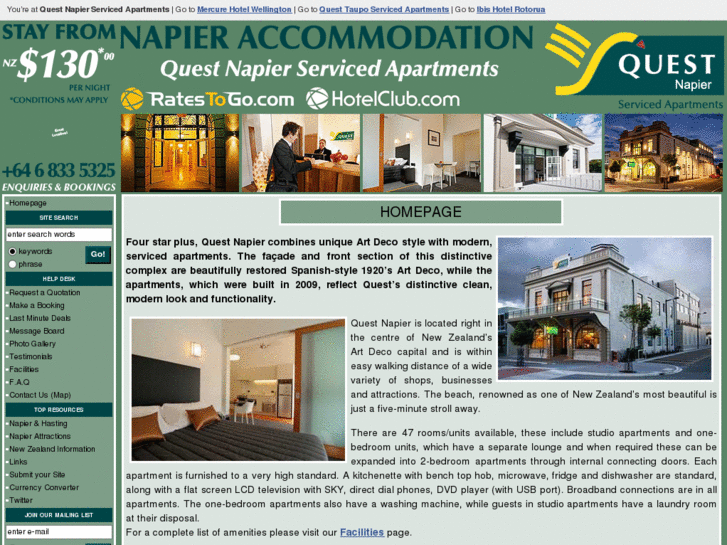 www.napier-accommodation.co.nz