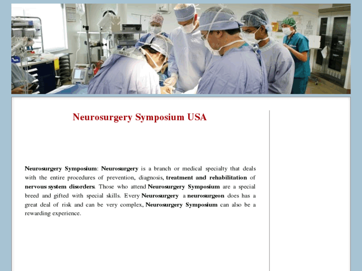 www.neurosurgerysymposium.org