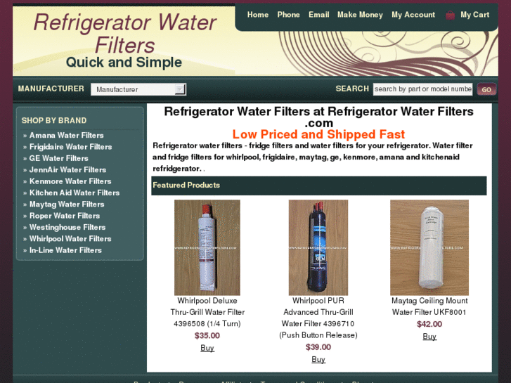 www.refrigeratorwaterfilters.com