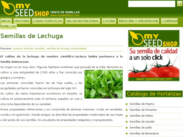 www.semillasdelechuga.com