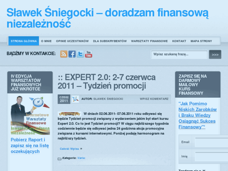 www.slaweksniegocki.pl