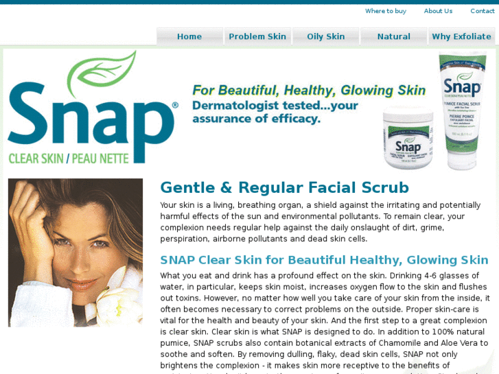 www.snapclearskin.com