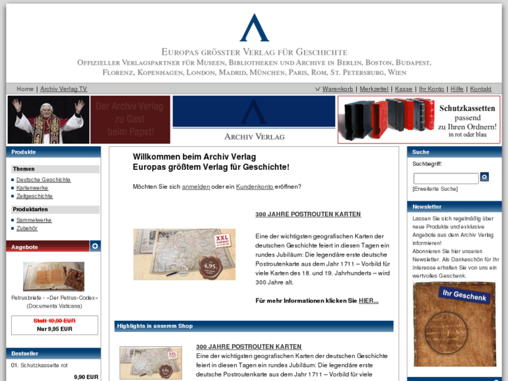 www.archiv-verlag.de