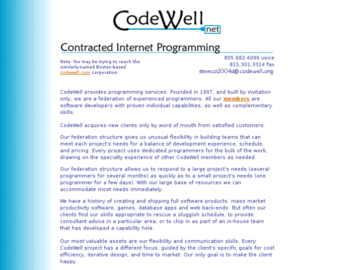 www.codewell.org