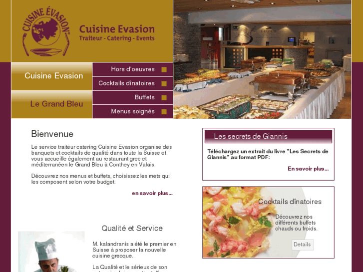 www.cuisinevasion.ch