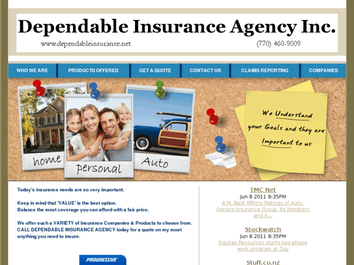 www.dependableinsurance.net