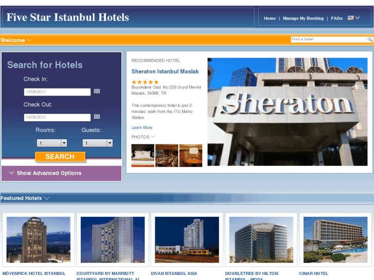 www.fourstarhotelsistanbul.com