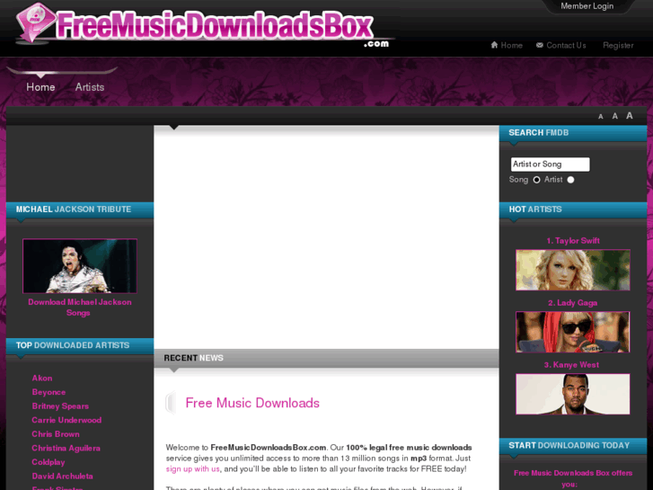 www.freemusicdownloadsbox.com