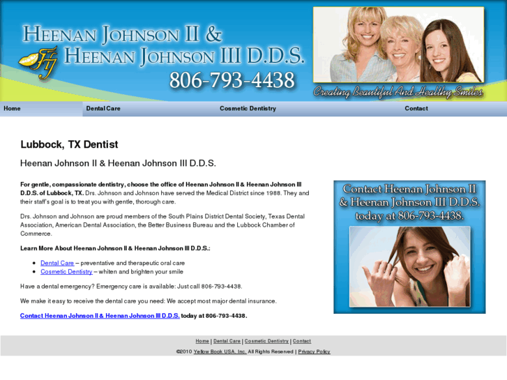 www.heenanjohnsondds.com