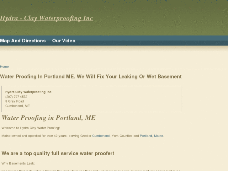 www.hydraclaywaterproofing.com