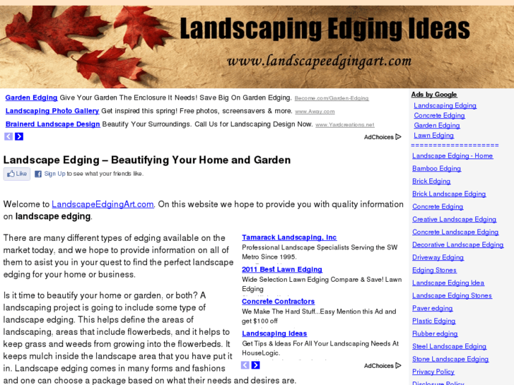 www.landscapeedgingart.com