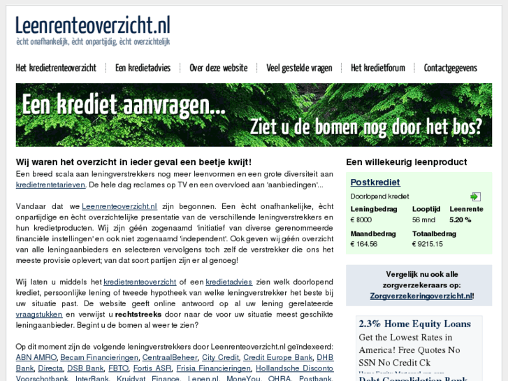 www.leenrenteoverzicht.nl