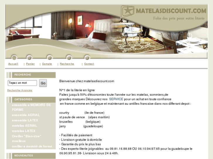 www.matelasdiscount.com