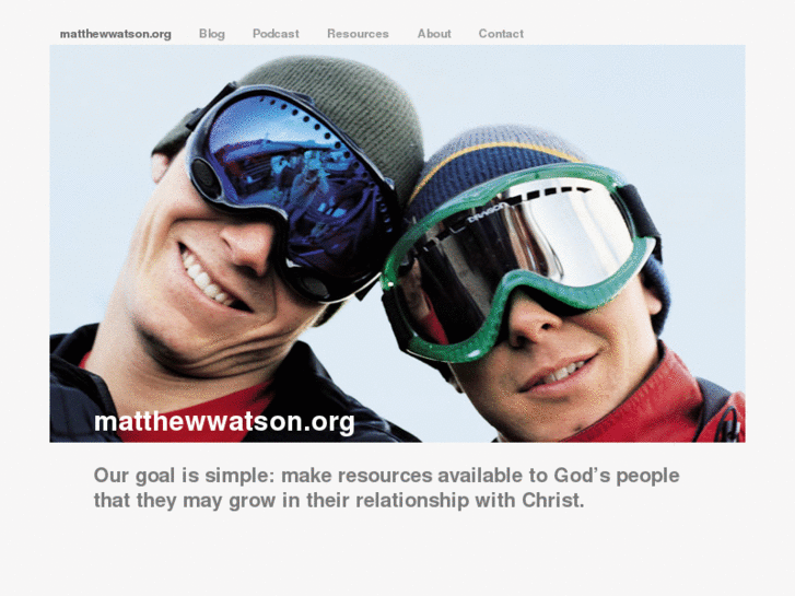www.matthewwatson.org