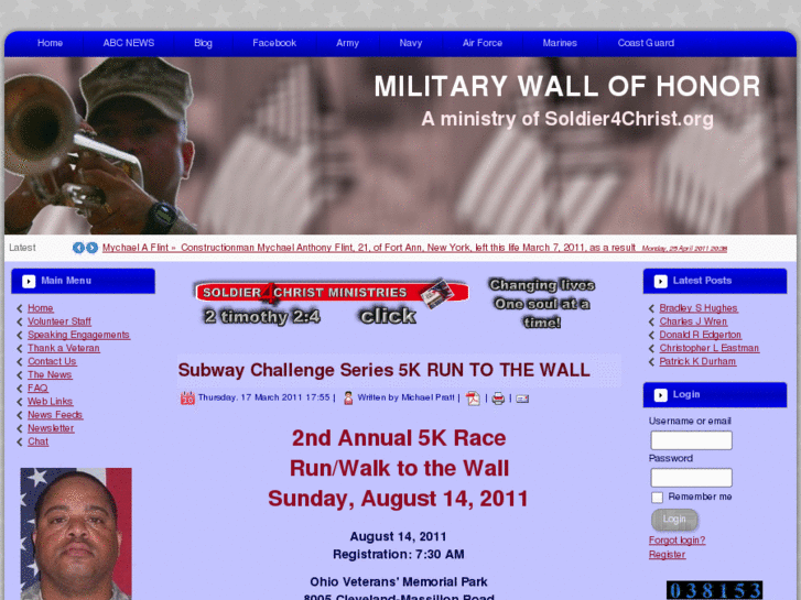 www.militarywallofhonor.com