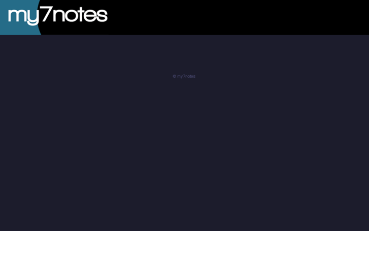 www.my7notes.com