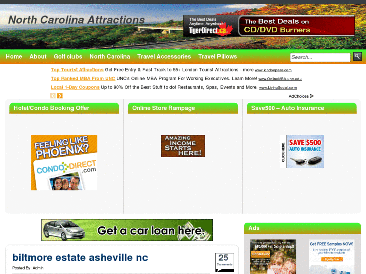 www.northcarolinaattractions.net