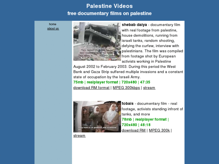 www.palestinevideos.com