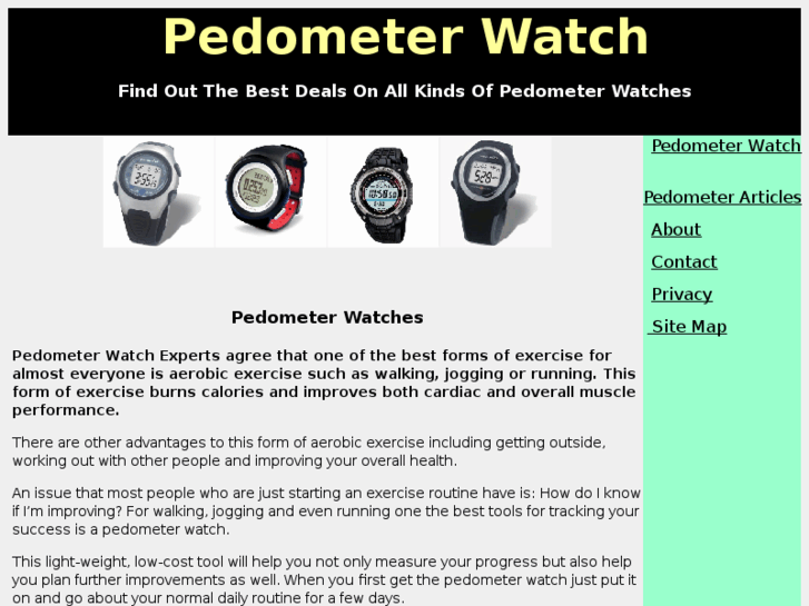 www.pedometerwatches.org