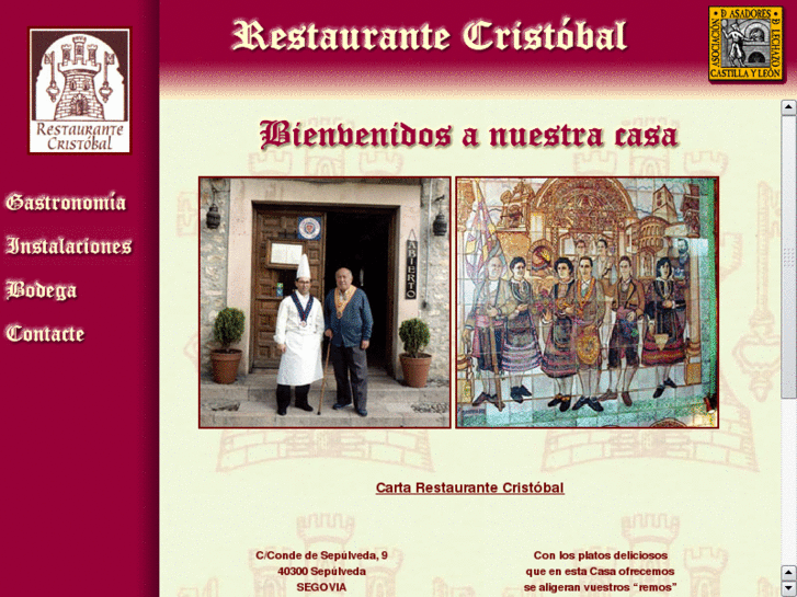 www.restaurantecristobal.com