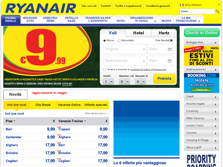 www.ryanair.it