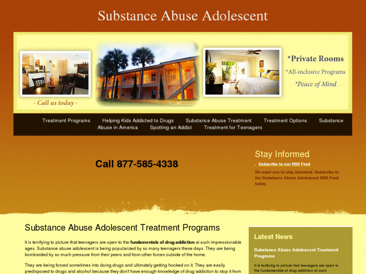 www.substanceabuseadolescent.org