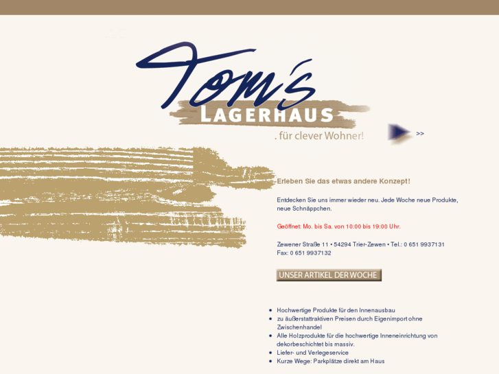 www.tomslagerhaus.com