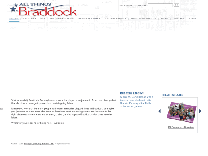 www.allthingsbraddock.net