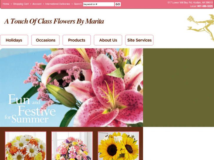 www.atouchofclassflowersbymarita.com