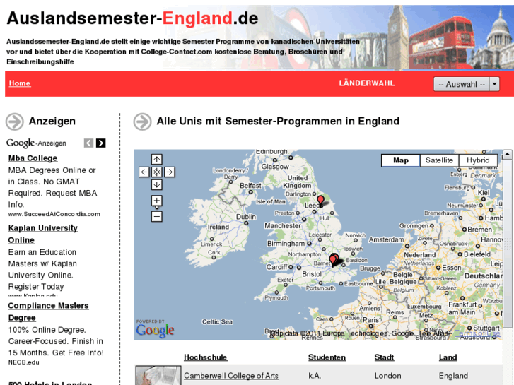 www.auslandsstudium-england.de