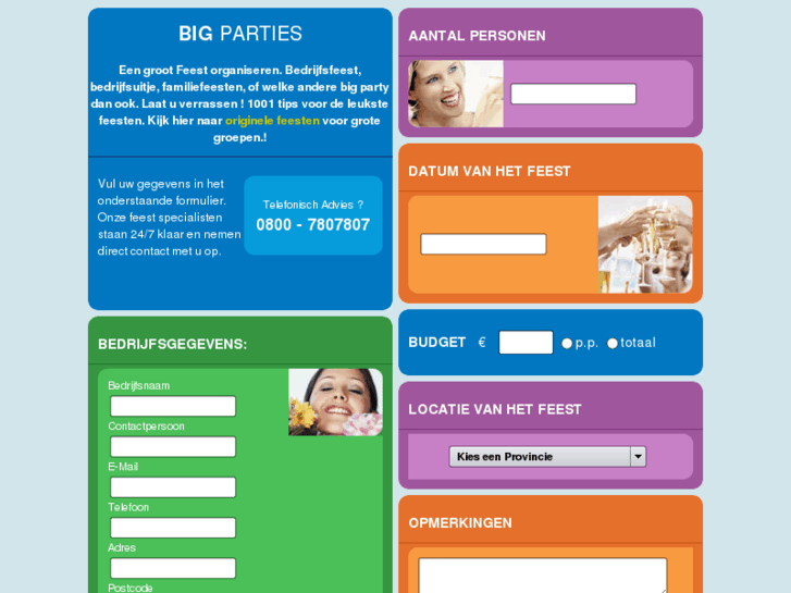 www.bigparties.nl