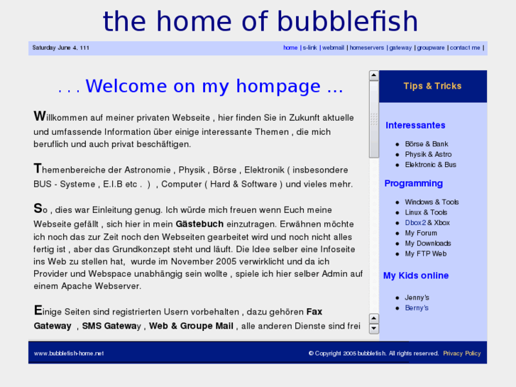 www.bubblefish-home.net
