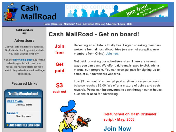 www.cashmailroad.com