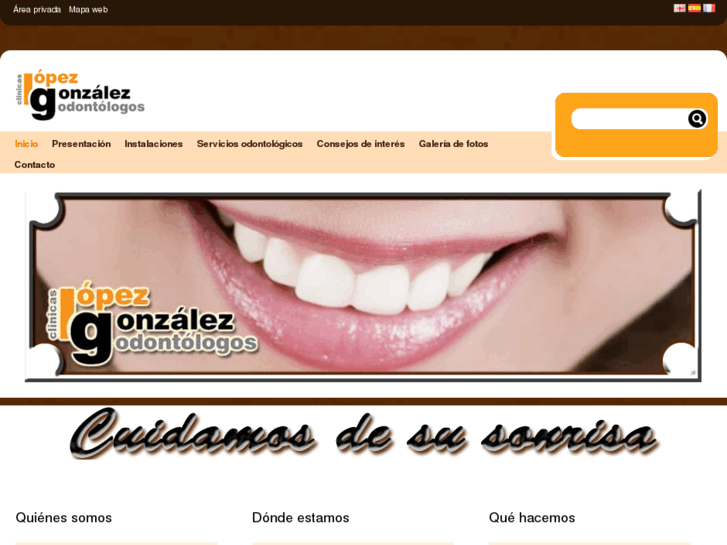 www.clinicasdentaleslopezgonzalez.com