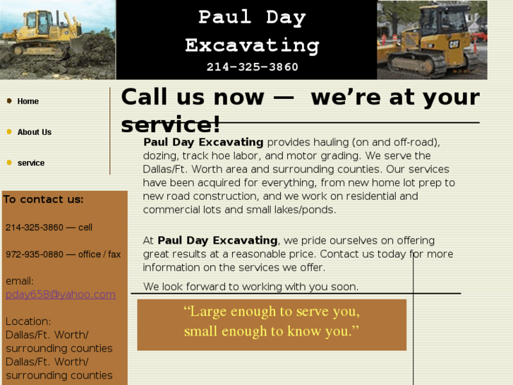 www.dayexcavating.com