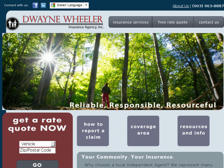 www.dwaynewheelerinsurance.com