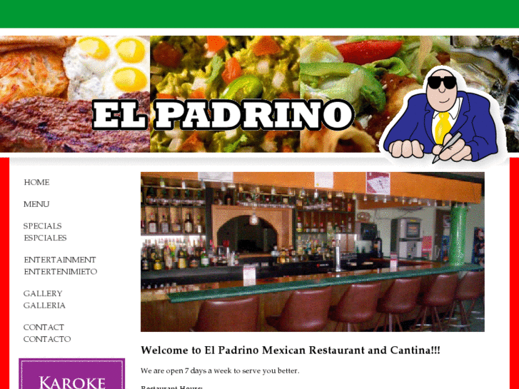 www.elpadrinomexicanrestaurant.com