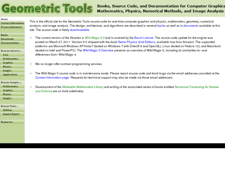 www.geometrictools.com