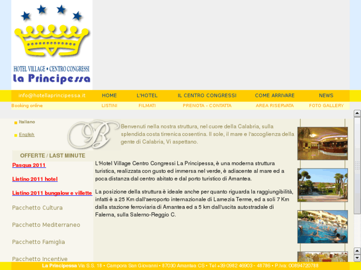 www.hotellaprincipessa.it