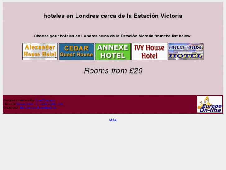 www.hotelslondresestacionvictoria.com
