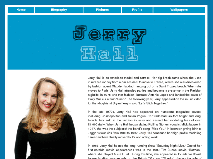 www.jerryhall.net