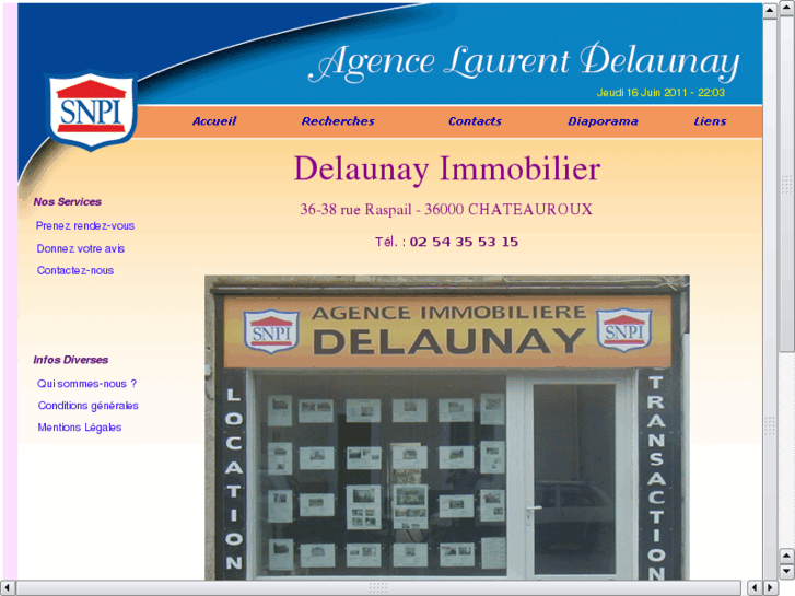 www.laurentdelaunay-immobilier.com