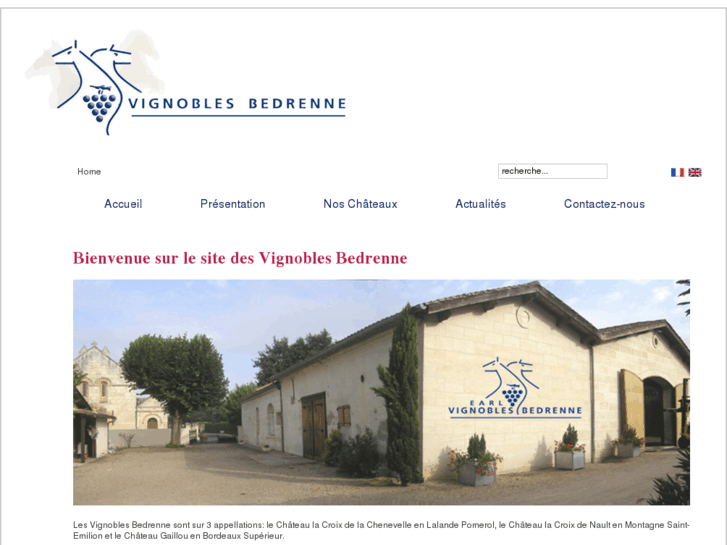 www.vignobles-bedrenne.com