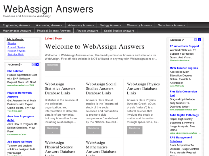 www.webassignanswers.com