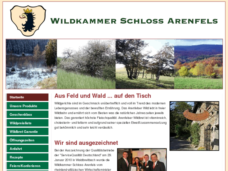 www.wildkammer-schloss-arenfels.de