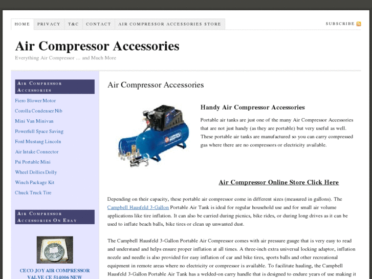 www.aircompressoraccessoriessite.com