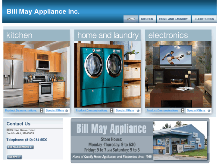 www.billmayappliance.com